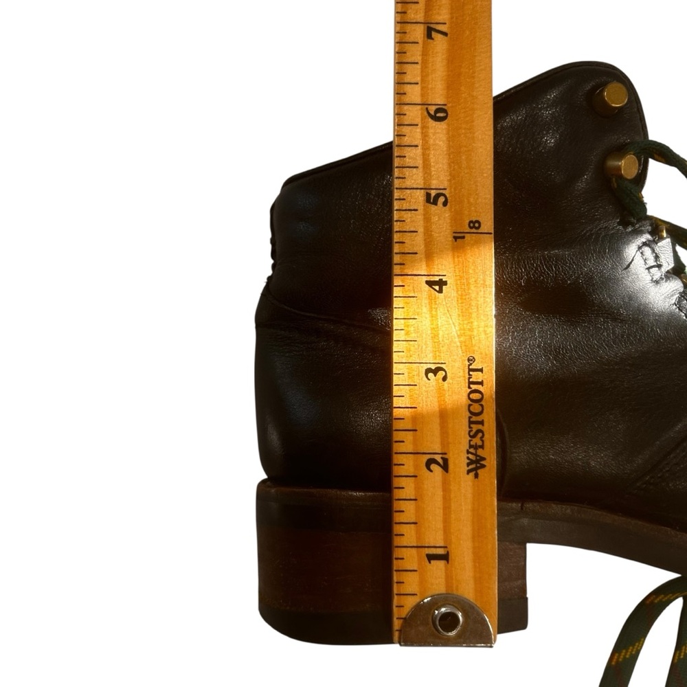 Frye Alta Hiker Womens Ankle Leather Boots‎ SZ 9M black Combat Western steampunk - Picture 11 of 16